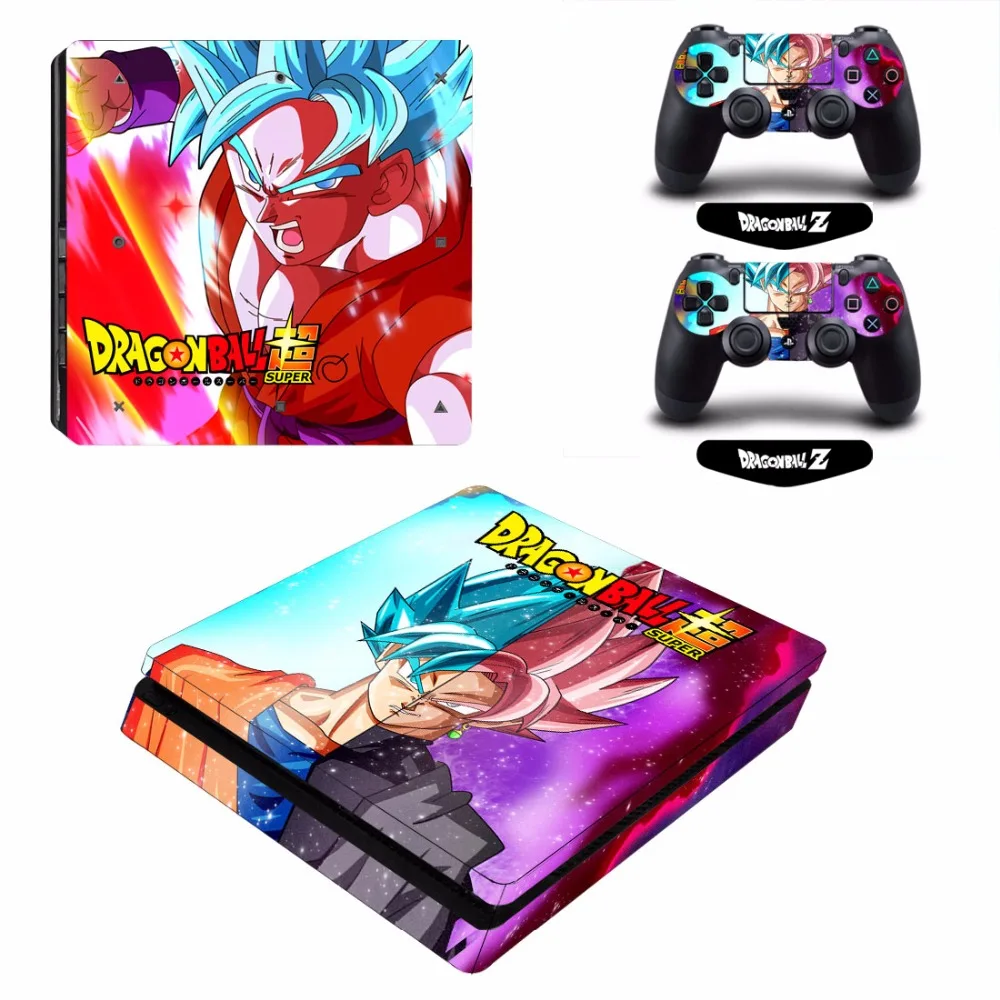Виниловый чехол ARRKEO Dragon Ball и super Goku Vegeta наклейка для PS4 тонкая Sony PlayStation 4 консоль 2