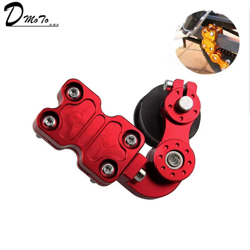 

Black Silver Red Gold Universal Aluminum Adjuster Chain Tensioner Roller For Motorcycle /Chopper ATV
