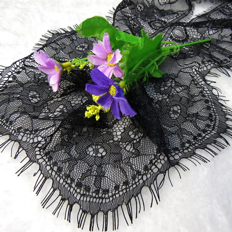 3 метра платье Вязание крючком кружева ресниц кружевная лента ширина 9 см вязаные