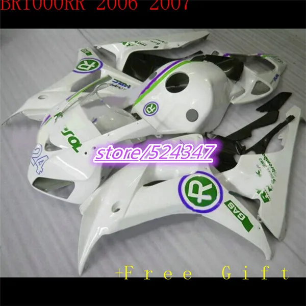 Модные модели от производителя CBR 1000 rr 2006 гладкий матовый черный обтекатель для