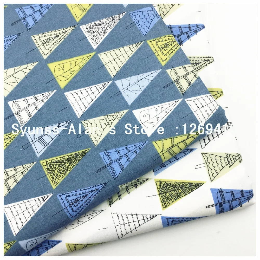 Саржевая хлопчатобумажная ткань с принтом сделай сам шитье детская квилтинг