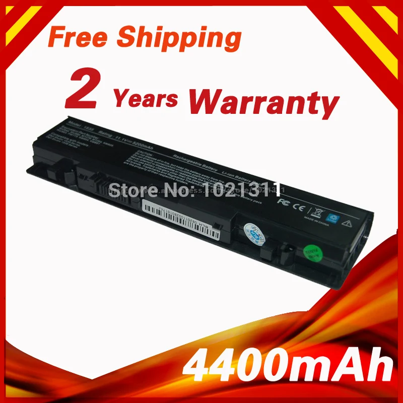 

Аккумулятор 4400 мАч 11,1 В для Dell Studio 1535 1536 1537 1555 1557 PP33L PP39L 1558-312 0701-312 KM958 KM965 MT264 WU946 6 ячеек