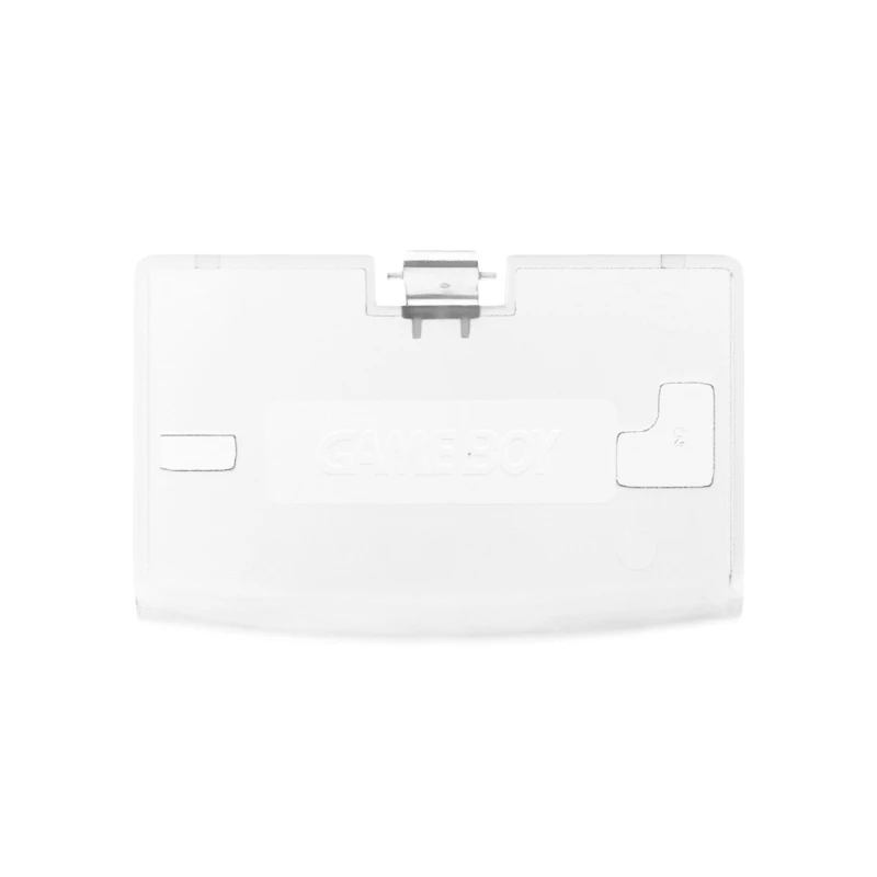 Transparent White Крышка батареи задняя крышка Замена для nintendo Gameboy Advance Игровая приставка GBA - Цвет: Transparent White