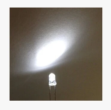 

Water Clear Through Hole 3MM White Candle Flickering LED Diode