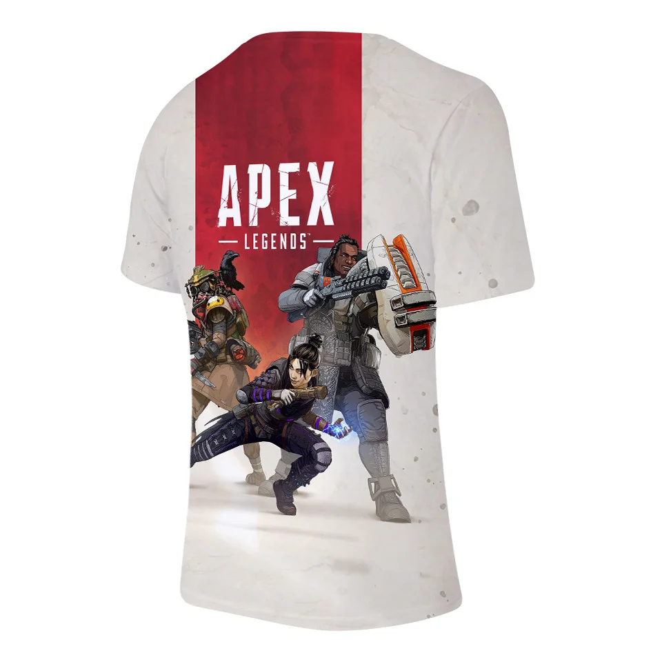 Мужские летние топы с коротким рукавом Apex футболка Mobile Legends Titanfall|Игровые костюмы|