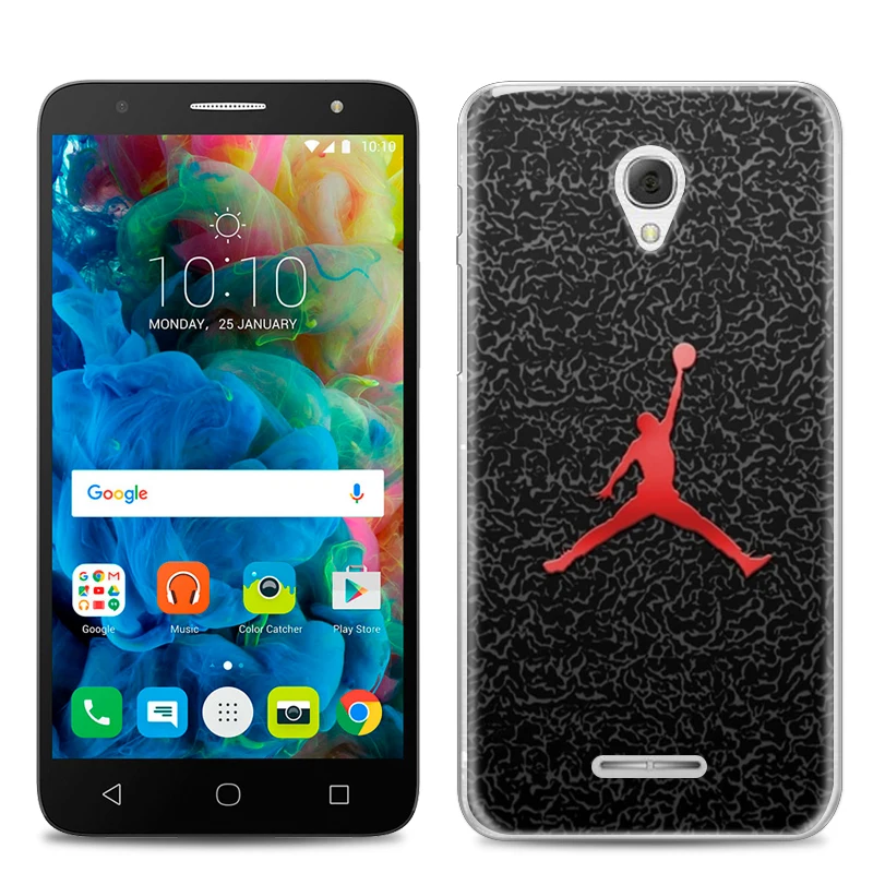 4 Чехол для телефона для Alcatel Pop4 Plus Pop 4 Plus 5056A милый мультяшный высококачественный окрашенный мягкий чехол для телефона из ТПУ силиконовый чехол - Цвет: 4