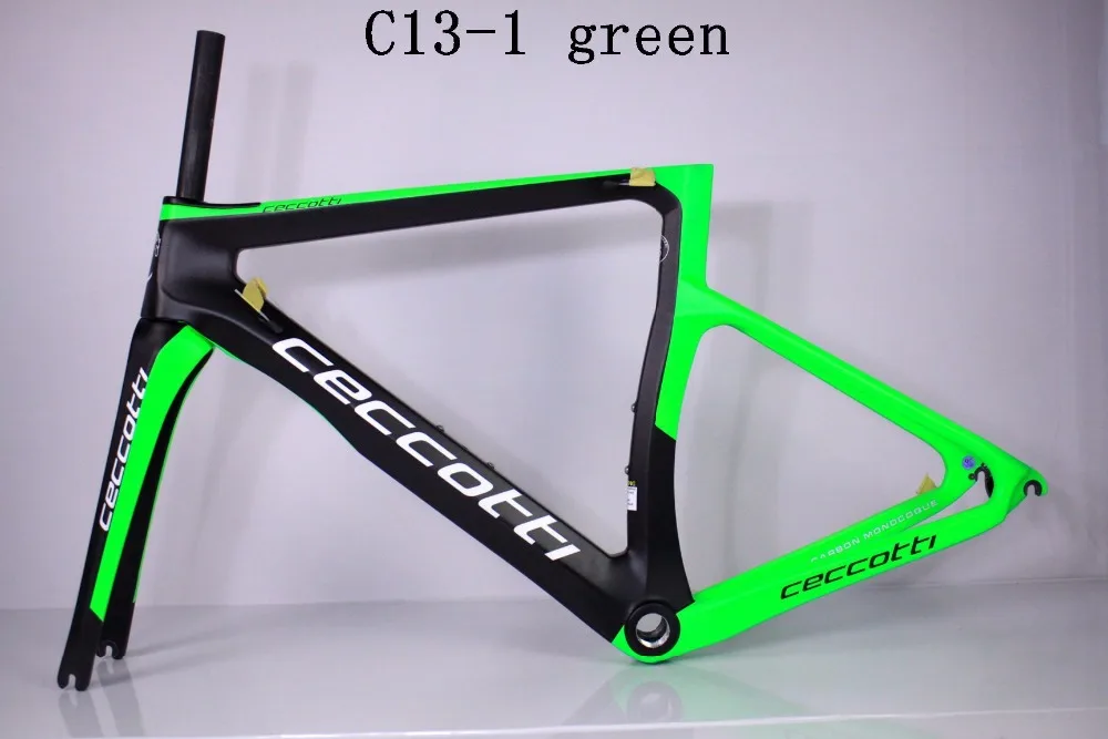 Карбоновая рама для шоссейного велосипеда T1000 Ceccotti полностью углеродное волокно