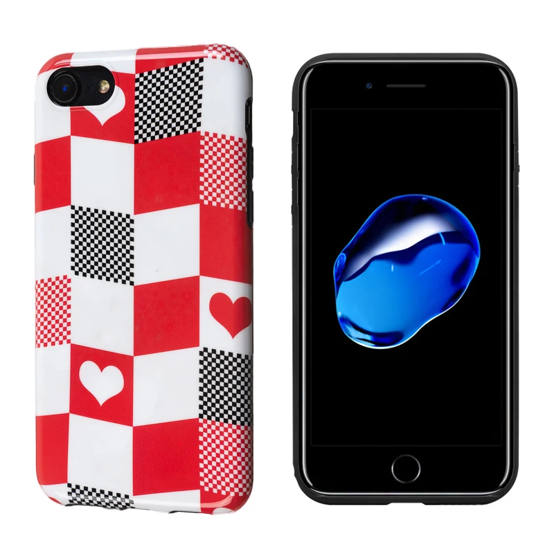 Роскошный глянцевый чехол для iPhone XS MAX XR X 8 7 Plus 6 6S Мягкий Силиконовый ТПУ с полным