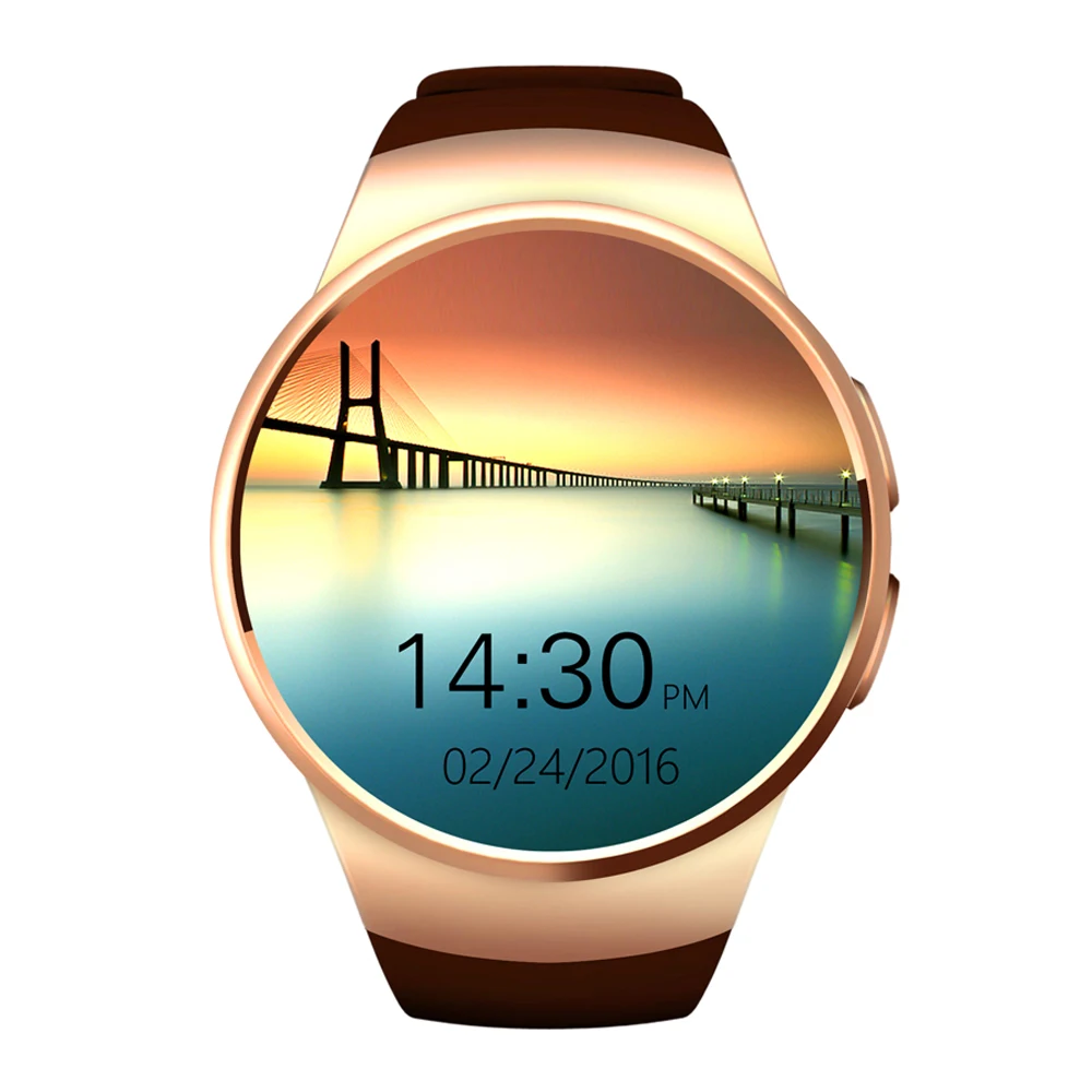 Умные часы KW18 с SIM-картой умные монитор сердечного ритма фитнес-трекер для iPhone