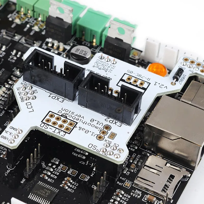 Smootieboard 5X V1.1 плата полный графический ЖК адаптер модуль для 3D принтера JLRJ88|Детали
