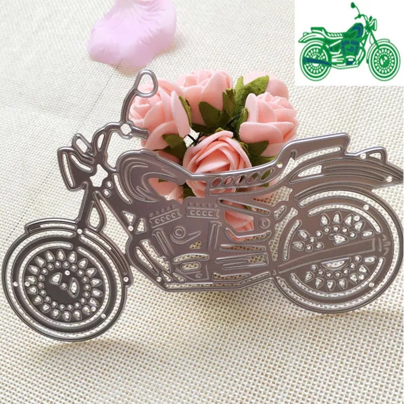 Металлические Вырубные штампы для мотоцикла альбом декоративного тиснения