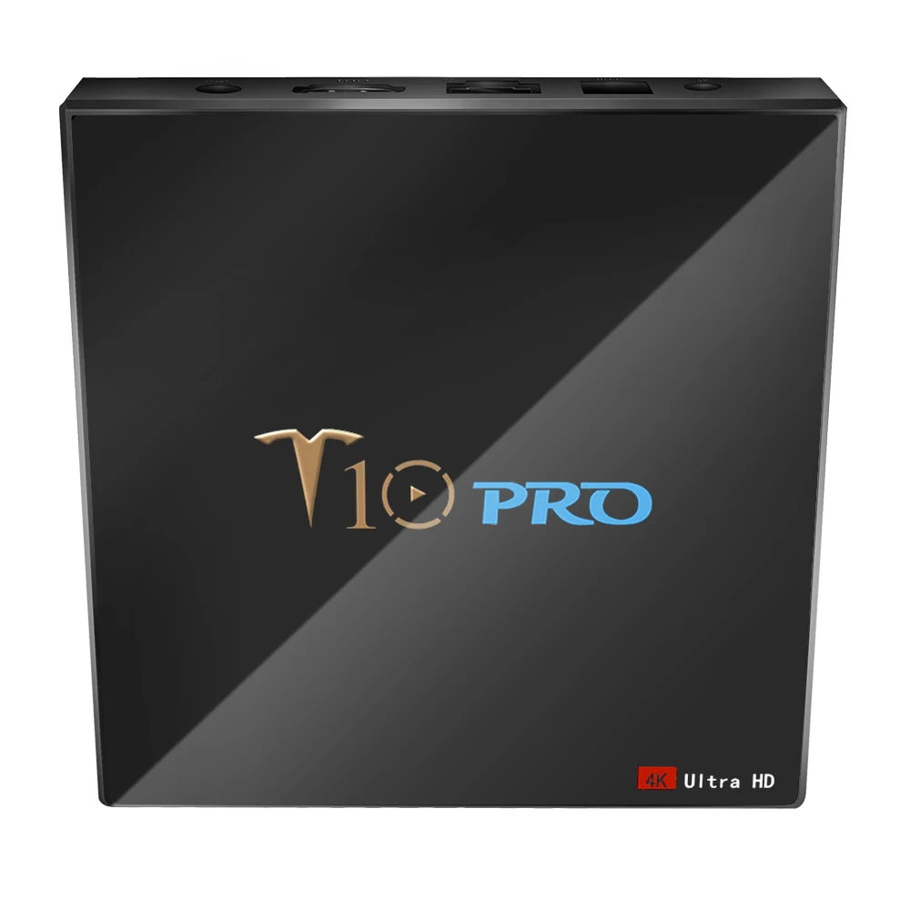 T10 PRO ТВ BoxAmlogic S905X2 4 Гб DDR4 Оперативная память 32 GB/64 GB EMMC ROM bluetooth 1 5G WI FI Android K смарт