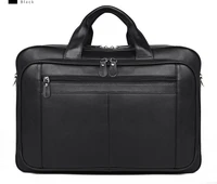 17 inch famous brand designer handbags for men briefcase business bags laptop pc notebook black waterproof business handbag
