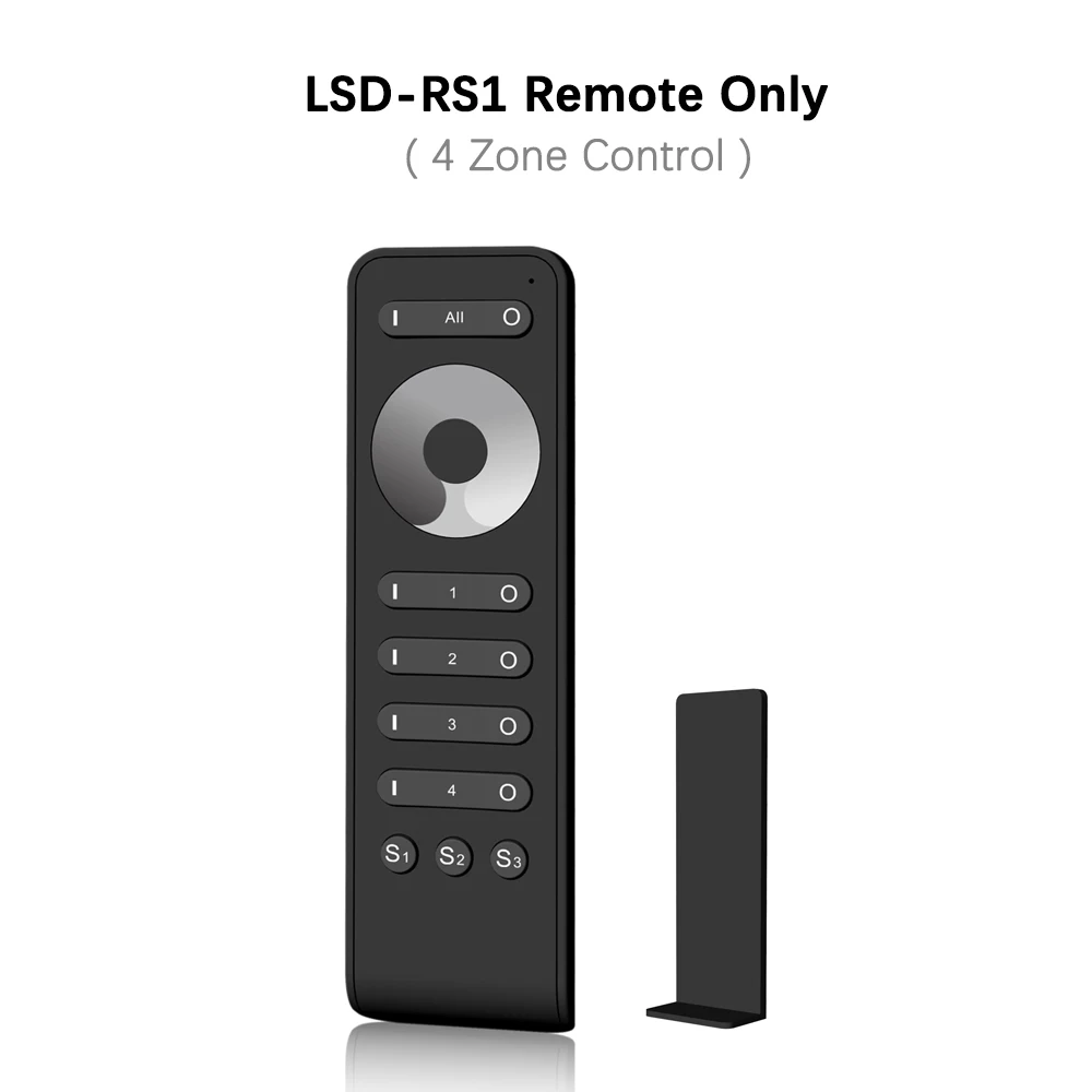 LSD-RS1 Remote Only Светодиодный диммер 12 В 5 в 24 в 36 в PWM Беспроводной регулятор яркости светодиодного освещения переключатель включения выключения с 2,4G дистанционным Wi-Fi затемнитель для одного цвета светодиодные полосы света - Цвет: LSD-RS1 Remote Only