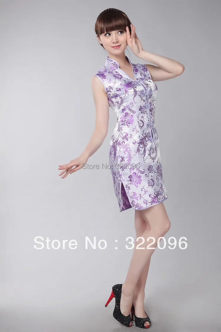 Шанхай история новая распродажа V воротник cheongsam сексуальное вечернее платье