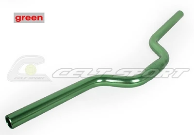 Стояк алюминиевый сплав Руль Fixies gear Road Mount Bike руль Fixies gear Фиксики шестерни стояки ласточка руль - Цвет: green