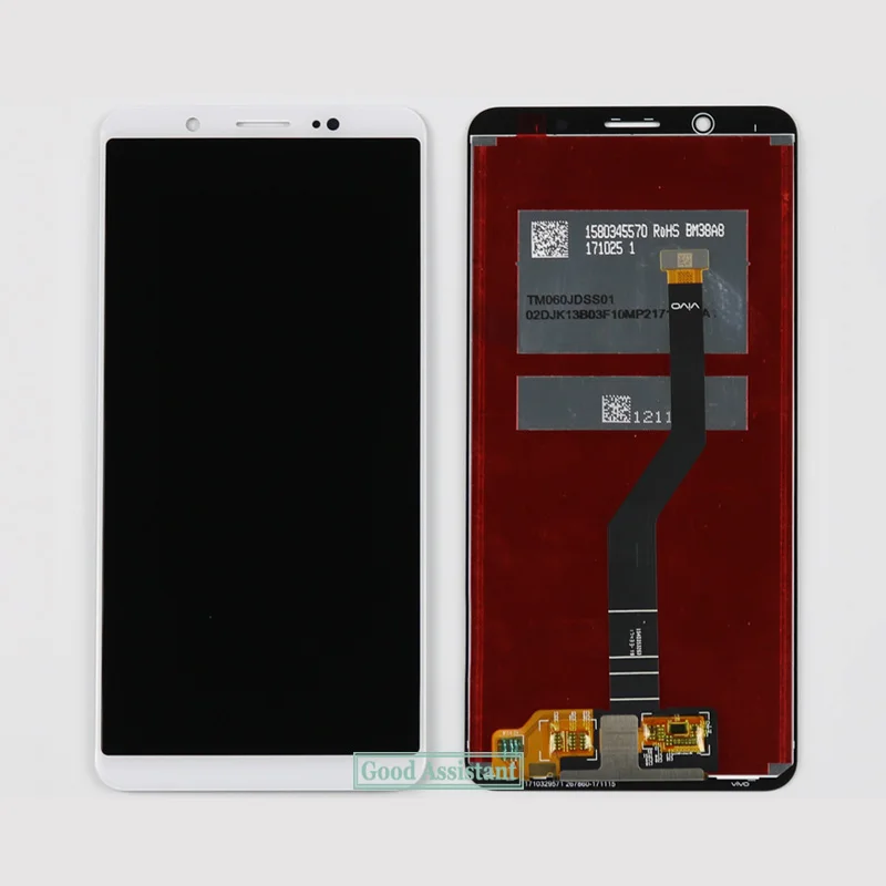100% тестирование белый/черный 6 0 дюймов новый для BBK Vivo V7 + / плюс ЖК дисплей Дисплей