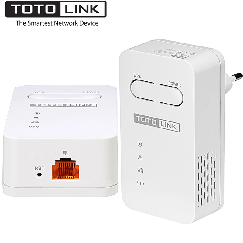 TOTOLINK PLW350 комплект 150 Мбит Беспроводной Wi Fi сетевой адаптер Powerline AV200 Extender AP/режим