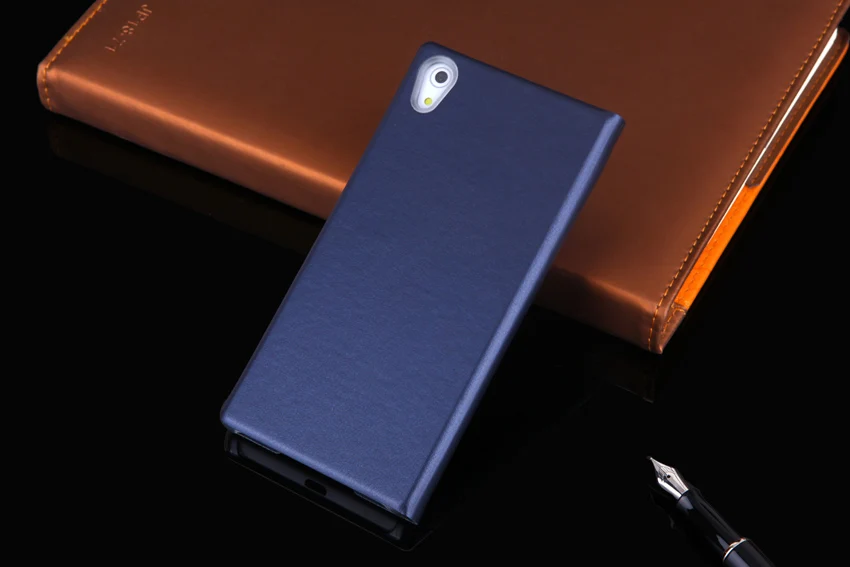 Кожаный чехол-книжка для sony Xperia Z5 Z 5 sony Z5 E6603 E6653 Dual E6683 E6633 5,2 дюймов чехол s Прозрачный чехол для телефона