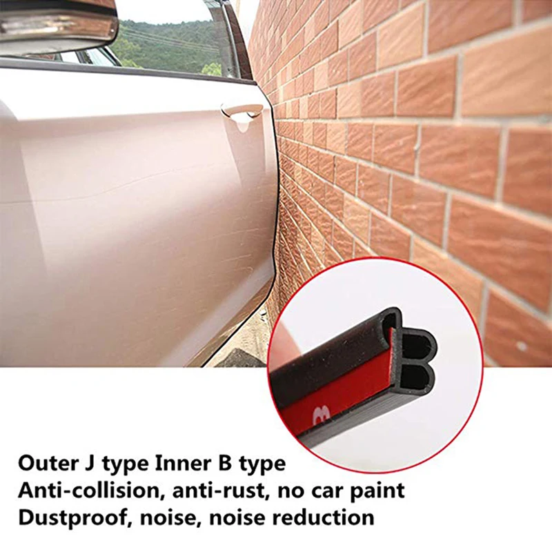 Защитные щитки для края автомобильной двери отделка резиновый протектор