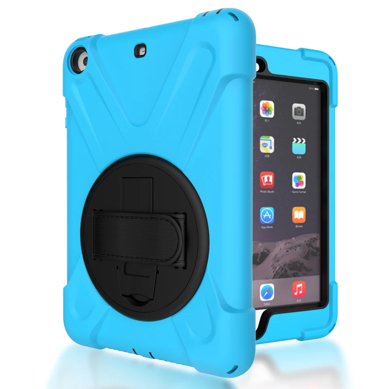 Для iPad Mini 1 2 3 противоударный дети протектор чехол для Mini2 Mini3 Heavy Duty Силиконовый