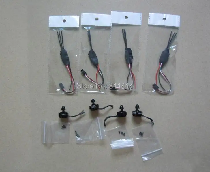 10A Simonk прошивка бесщеточный ESC + X power RCX ZMR 1804 2400KV микро бесколлекторный мотор для