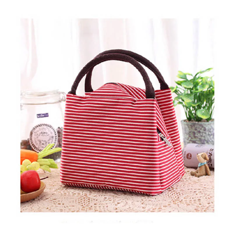 Свежий Водонепроницаемый толстый полосатый пикник мешок для студентов на в