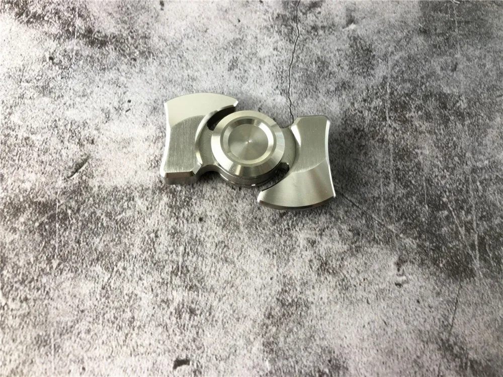 Красный латунный металлический Спиннер для пальца с бантом гироскоп в любое