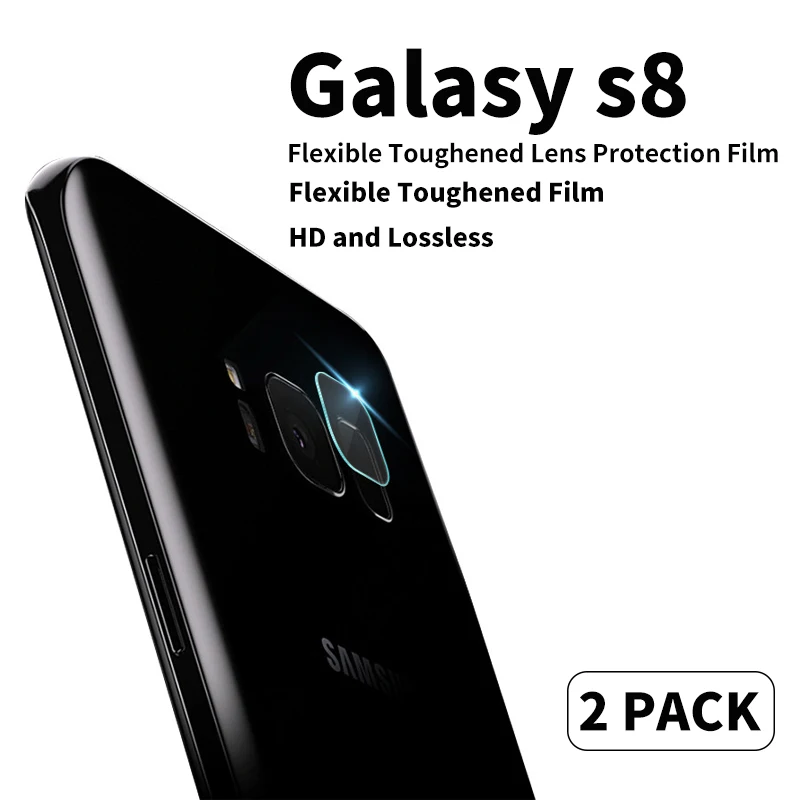2 шт./лот Защитная пленка для объектива камеры из закаленного стекла samsung s9 s8 note8 +