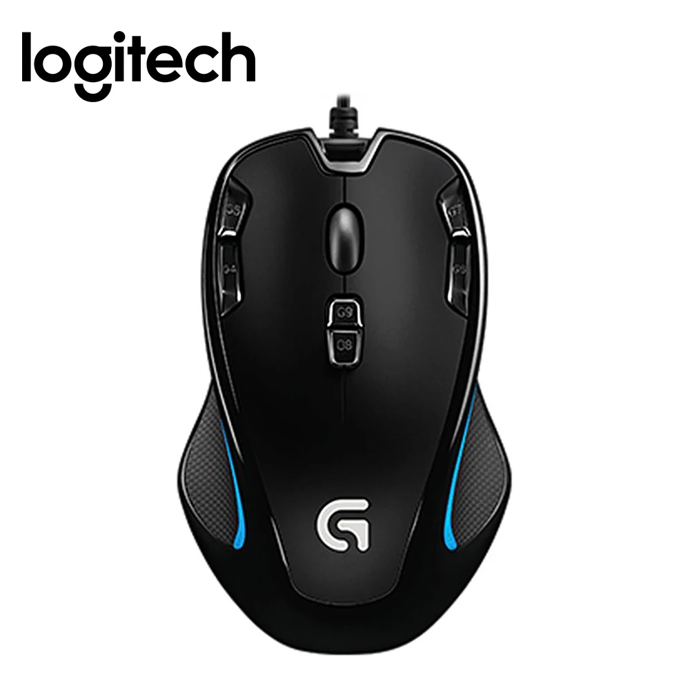 Игровая мышь Logitech G300s 2500 точек/дюйм USB Проводная оптическая с обеих рук 7 цветной