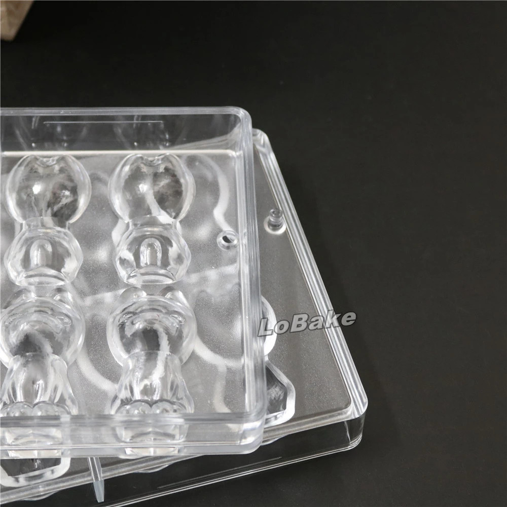 (2 шт./компл.) новейшая прочная трехмерная форма милой собаки 2 в 1 поликарбонатная