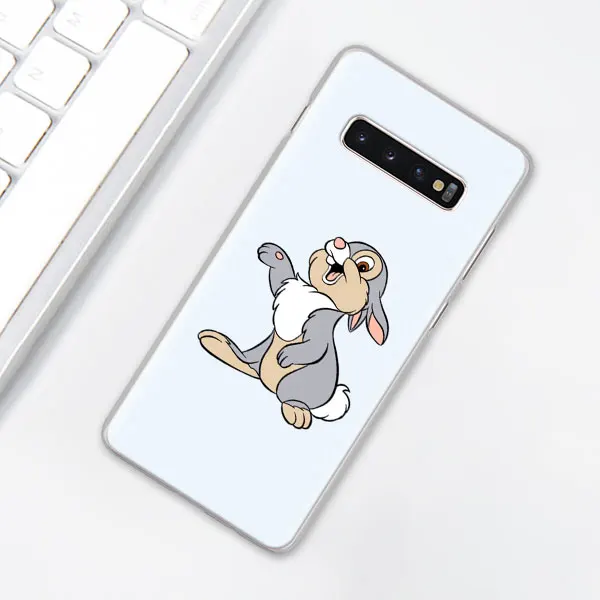 012 Бэмби Thumper чехол для телефона для samsung Galaxy S10e S10 плюс S7 S8 S9 Plus, Note 8, 9, 10, плюс M10 M20 M30 жесткий чехол Coque - Цвет: 012