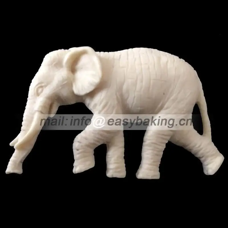 Мультфильм 3D животных слон силиконовые формы украшения торта Плесень Для Шоколада Мыло Конфеты Искусство и ремесла