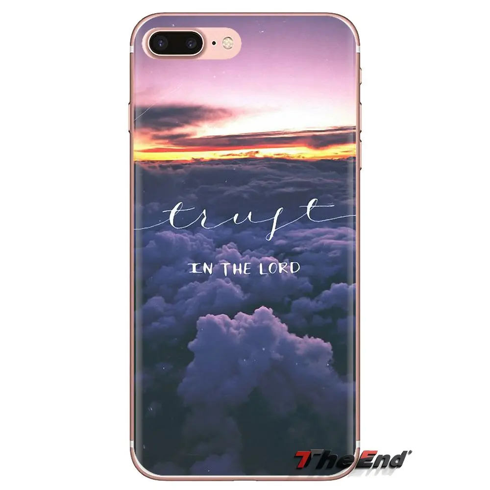 TPU Case Covers Faith Christian Inspirate Proverbs For LG Spirit Motorola Moto X4 E4 E5 G5 G5S G6 Z Z2 Z3 G2 G3 C Play Plus Mini |
