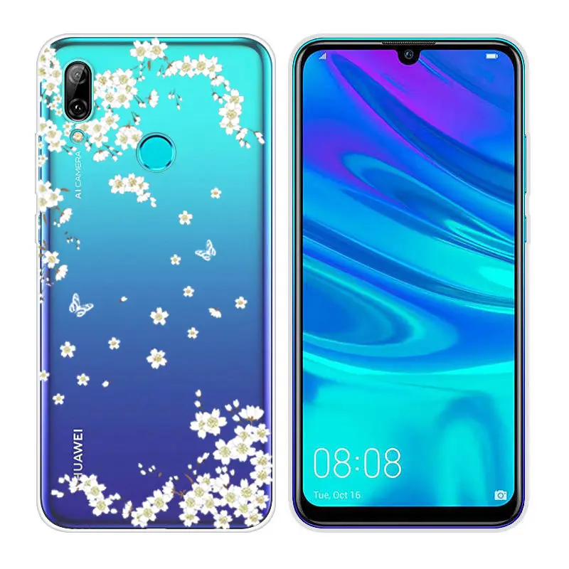 28 Силиконовые чехлы Arvin для huawei P Smart, мягкий прозрачный ТПУ чехол для телефона P Smart, 6,21 дюймов, чехол с рисунком, сумка - Цвет: 28