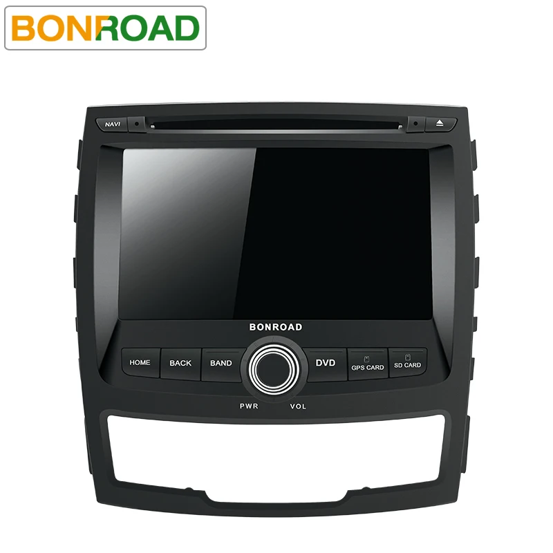 Bonroad 2 Din Автомобильный мультимедийный плеер для SsangYong KORANDO 2011-2013 видео gps Wifi Радио DVD android 9,0 OS