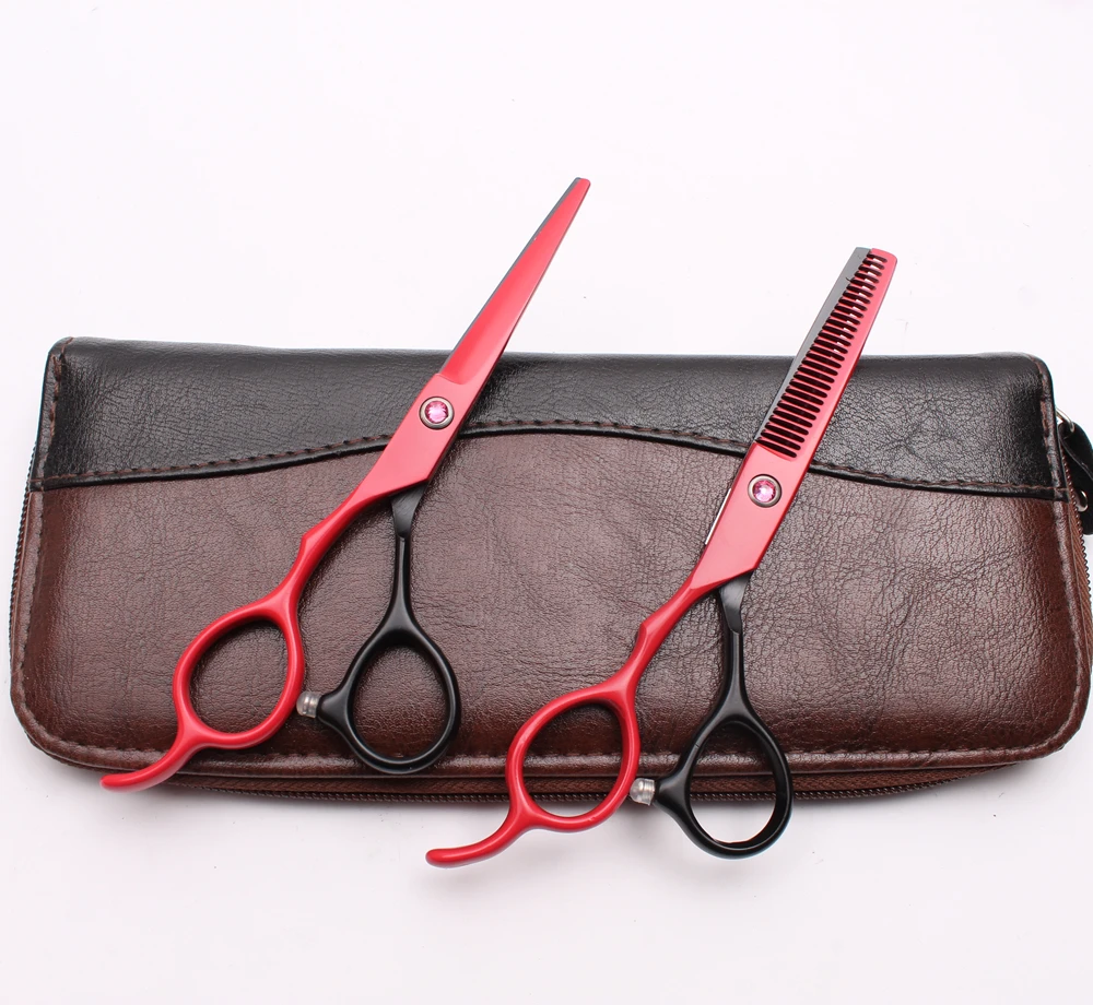 2 шт. левосторонние 5 &quot16 см гравировальный логотип Парикмахерские ножницы для