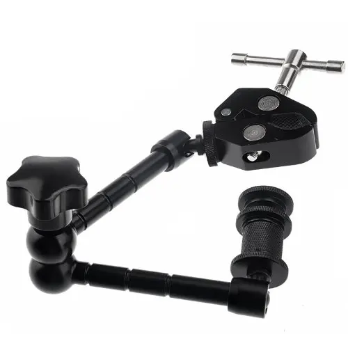 Топ супер зажим 11 дюймов Волшебная шарнирная рукоятка для крепления монитора HDMI