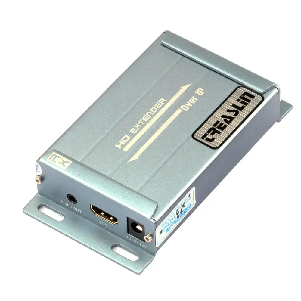 TreasLin 1080P 60Hz HDMI over IP Extender Transmitter and Receiver TCP/IP Up to 393FT for TV STB Support IR Control | Электроника