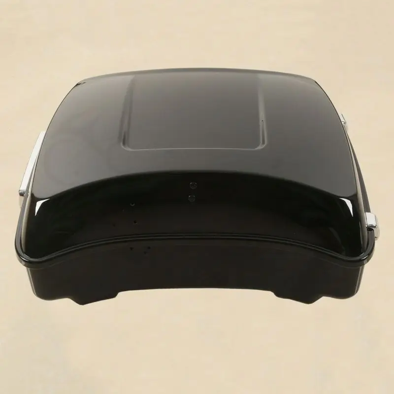 Рубленая упаковка для багажника с защелкой Монтажная стойка + спинка Harley Tour Pak