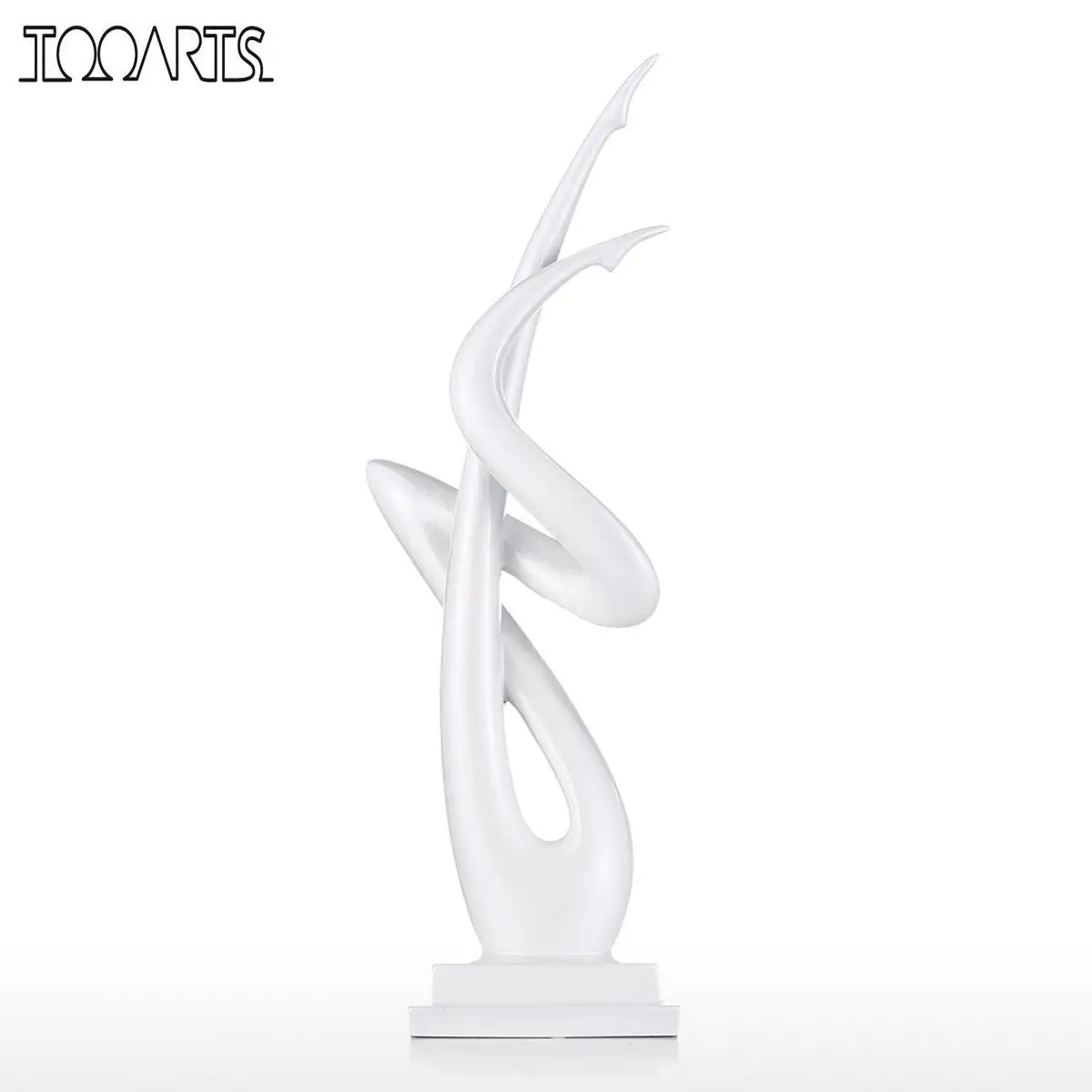 Стекловолоконная скульптура Tooarts для танцевальных ножек украшение дома