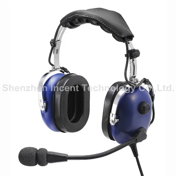 Авиационная гарнитура VOIONAIR Blue пилота PNR (Пассивное шумоподавление) IN 1000|headset