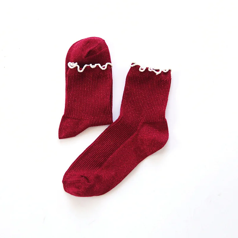 1 пара корейский Стиль модная повседневная хлопковая Футболка со смешным