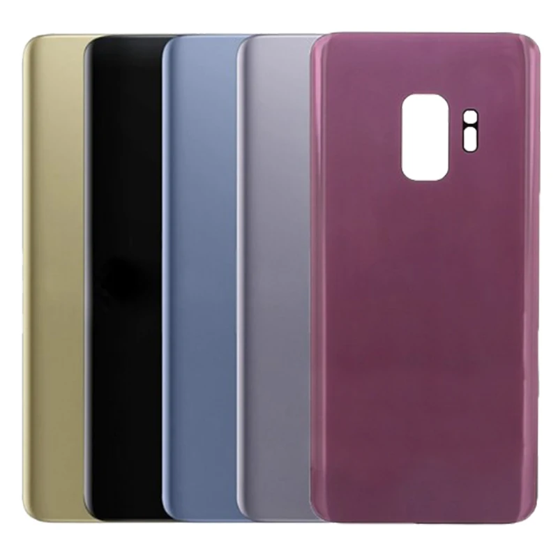 Замена батареи чехол для samsung Galaxy S9 G960F Plus G965F задняя крышка аккумулятора Задняя