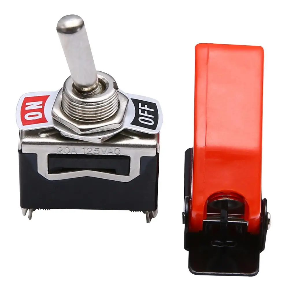 Прочный рычажный выключатель для автогонок SPST металлический рычаг