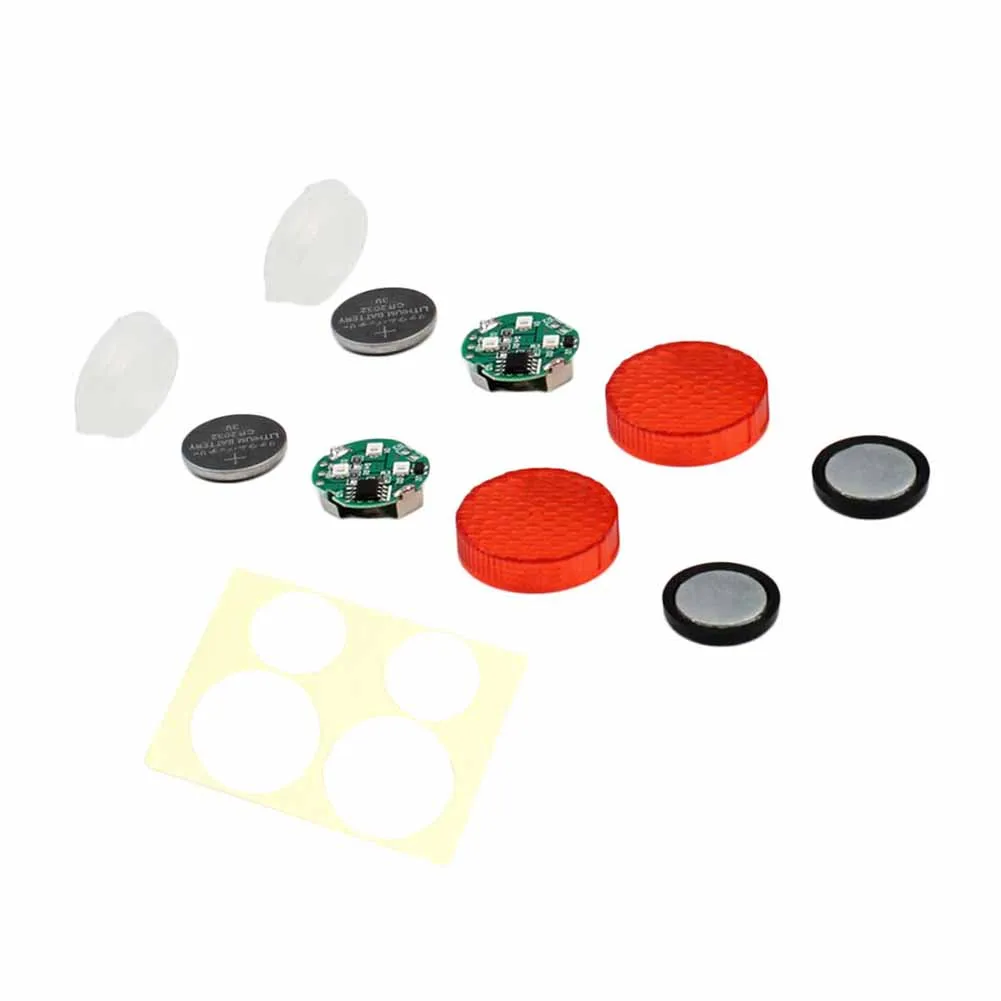 Комплект из 2 предметов универсальная дверь машины Предупреждение красный свет