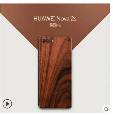Высококачественный деревянный чехол для телефона huawei nova 2s натуральный Тонкий с