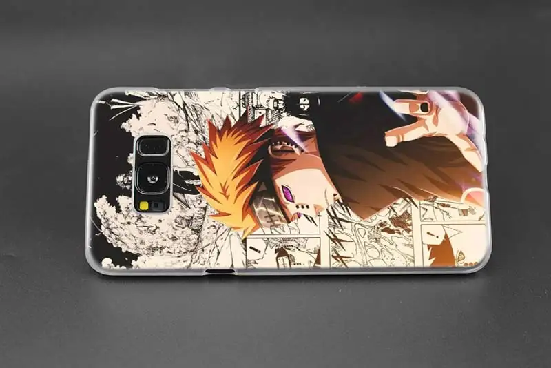 Аниме чехол для samsung Galaxy Note 8 9 M30 M20 M10 S9 S8 S10 5G S10e плюс S7 S6 чистой твёрдой ПВХ Coque героя аниме «Наруто ниндзя Хокаге