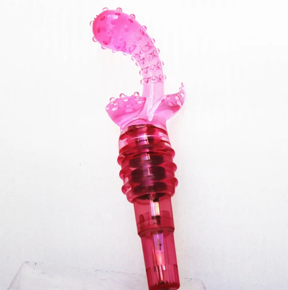 Вибратор тройной точки G водонепроницаемый анальный массажер Пальчиковый