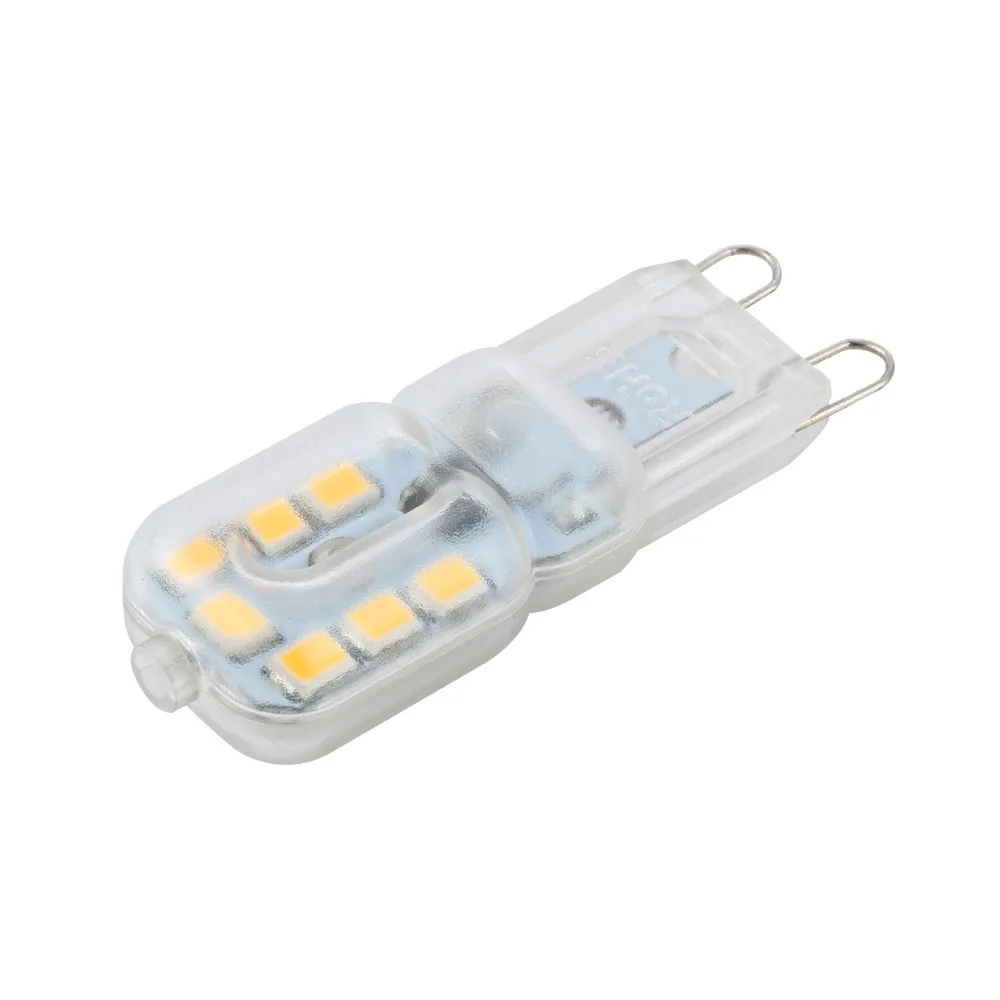 Goodland Mini G9 Светодиодная лампа 5 Вт 220 в 240 В Bombillas LED Lampadas SMD 2835 хрустальная люстра
